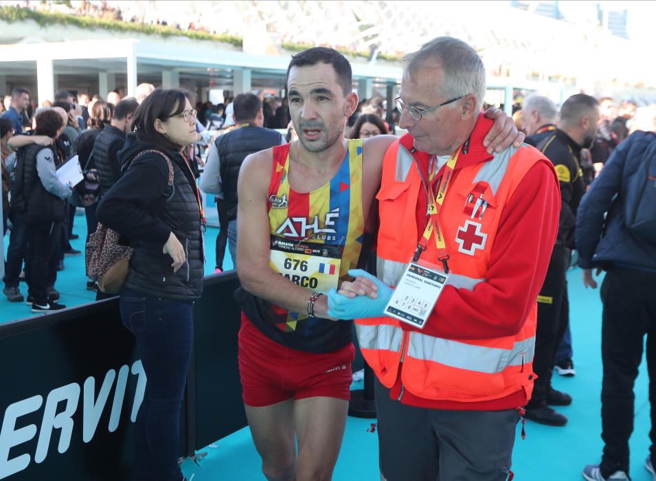 Las imágenes del Maratón Valencia 2019