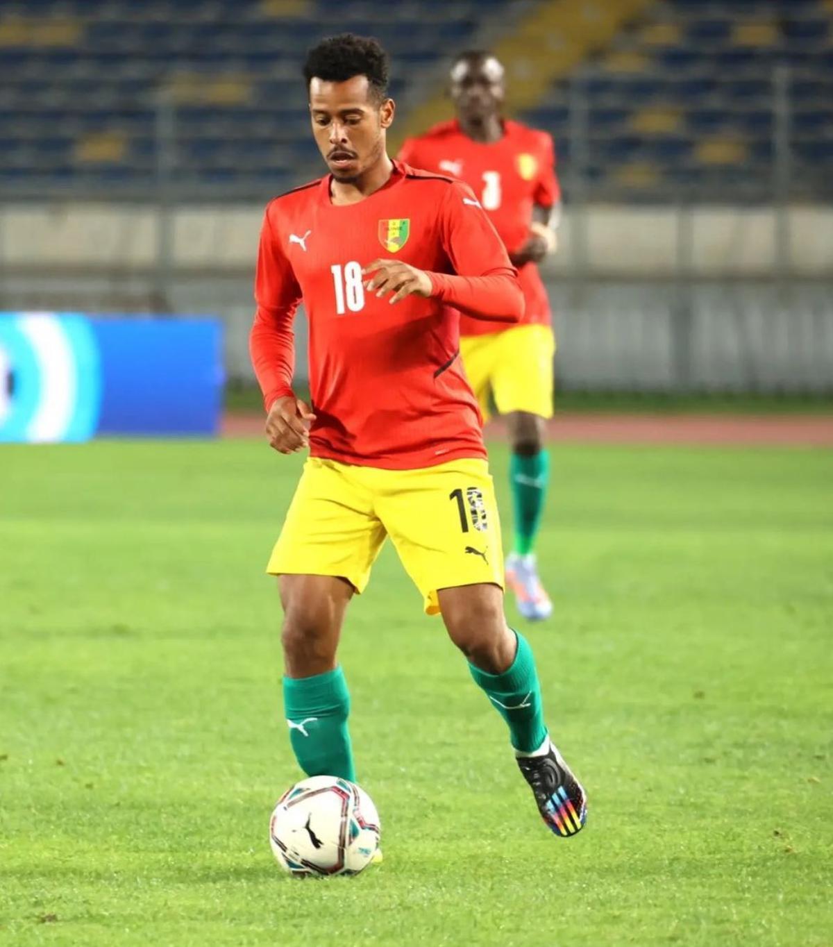 Thierno, con Guinea.