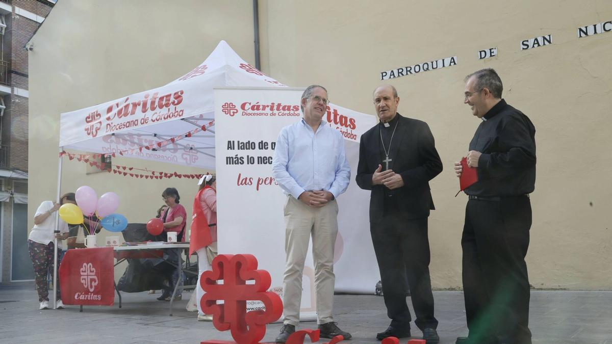 Presentación de la campaña del Corpus Christi en Córdoba de Cáritas Diocesana.