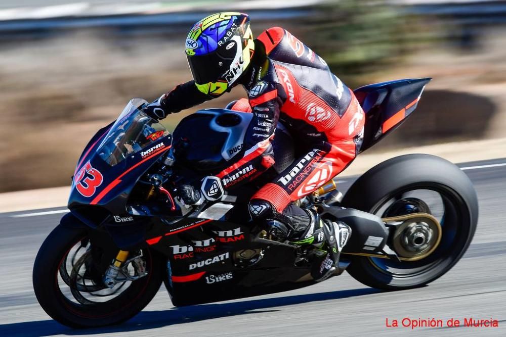 Pilotos del Mundial de MotoGP en Cartagena