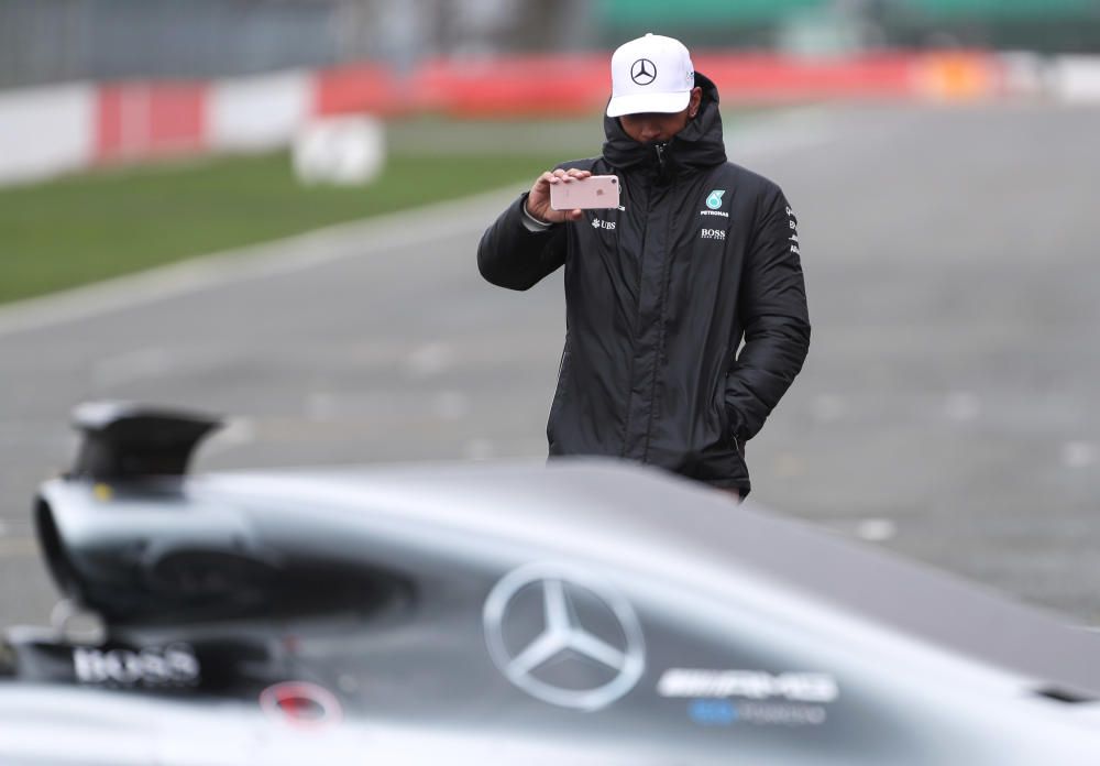 Presentación del nuevo monoplaza de Mercedes