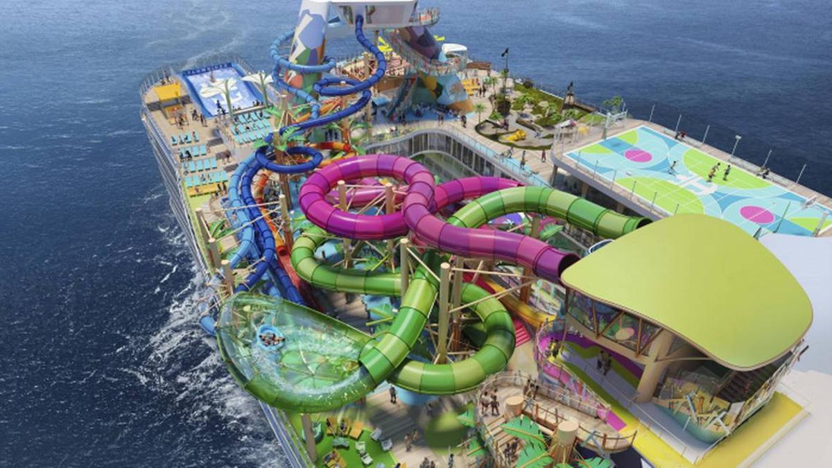 Icon of the Seas, uno de los mayores cruceros del mundo con parques acuáticos