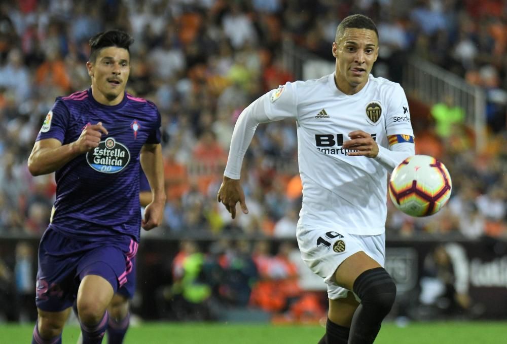 El Valencia-Celta, en imágenes