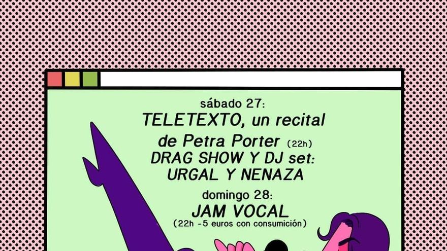 Teletexto + Drag show y Dj set