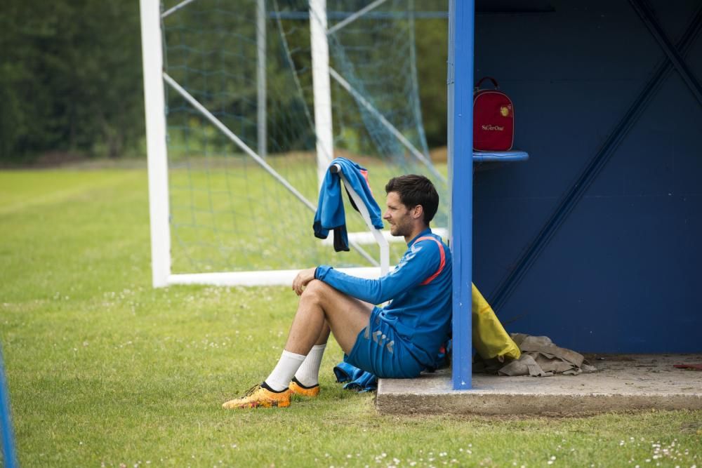 Entrenamiento del Real Oviedo