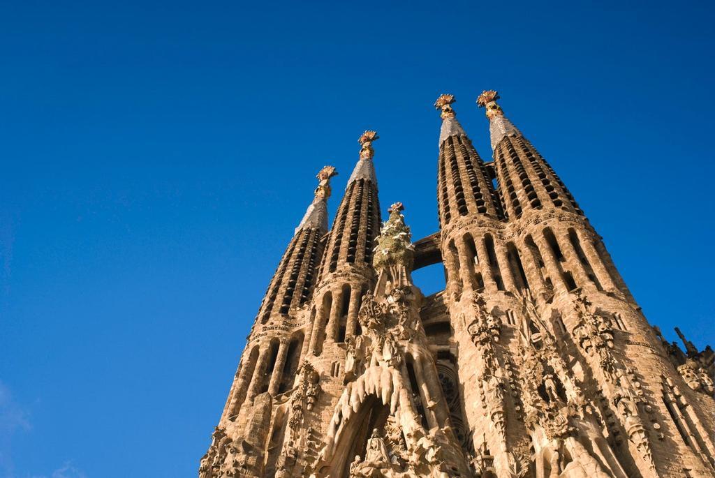 Exterior de la Sagrada Familia, en Barcelona
