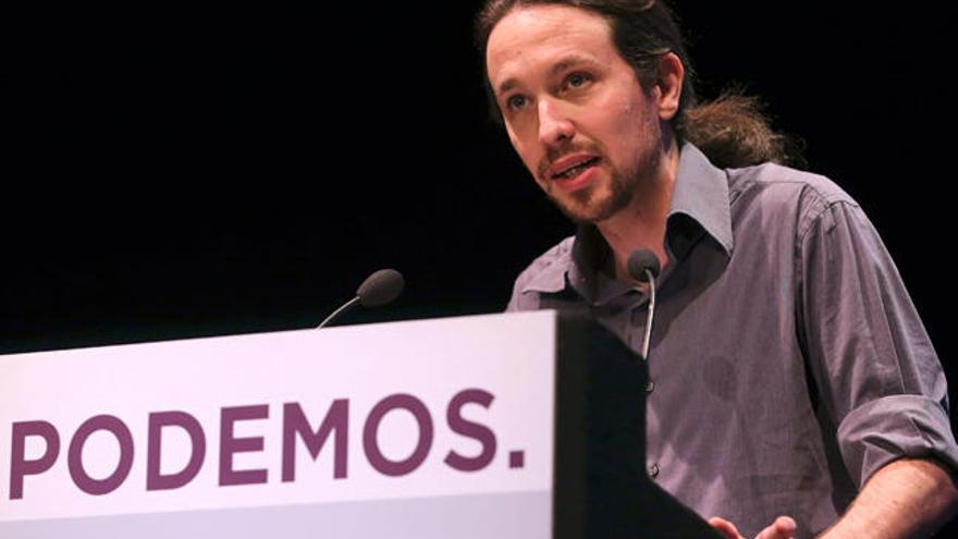 Pablo Iglesias, líder de Podemos. //Ballesteros