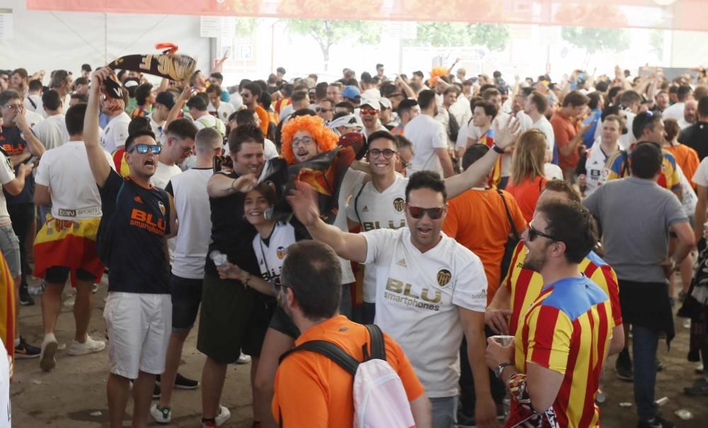 Fan Zone del Valencia CF en Sevilla