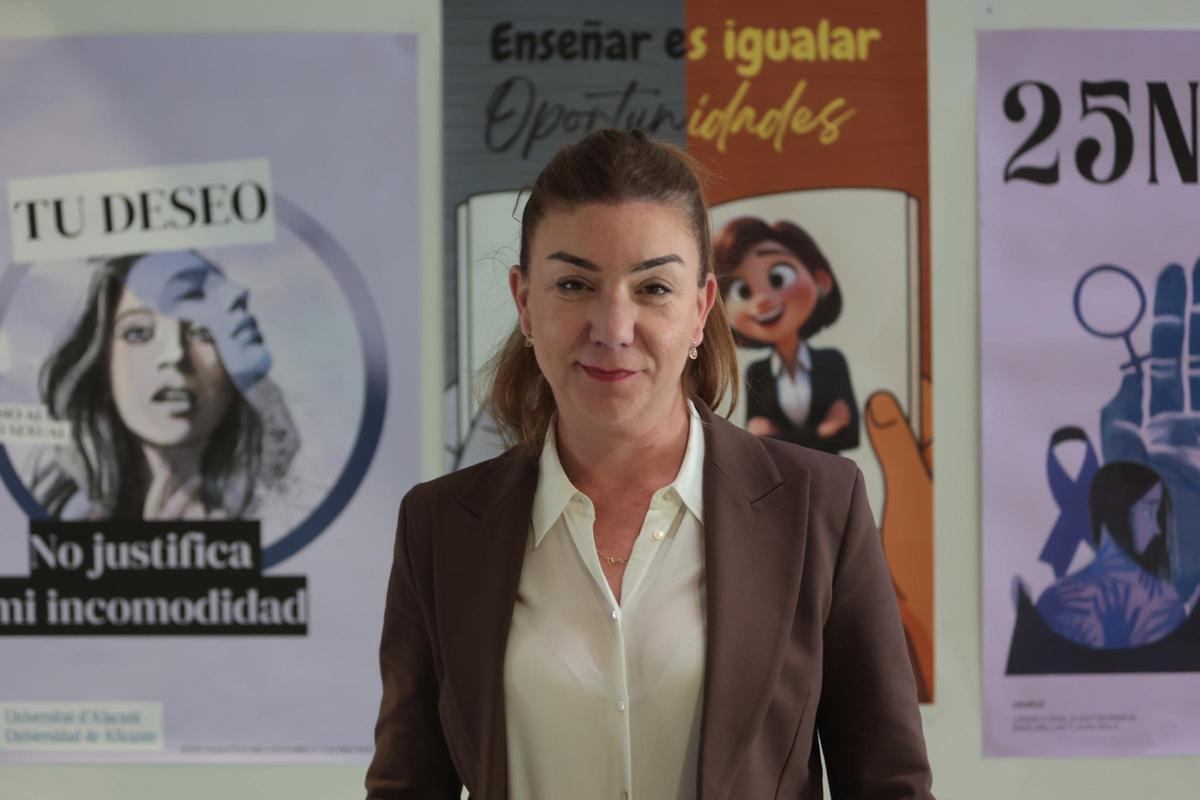 La doctora en Psicología de la UA, Mari Carmen Martínez