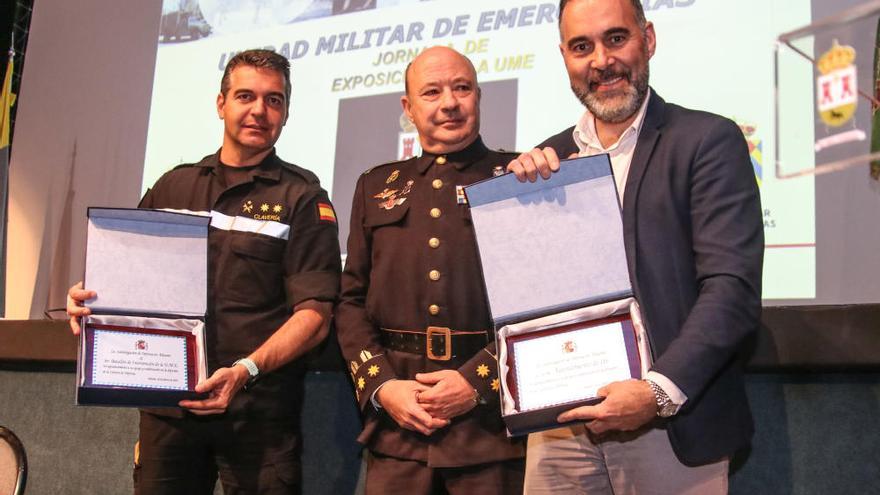 Presentación de la exposición «Somos soldados» de la UME en Ibi.