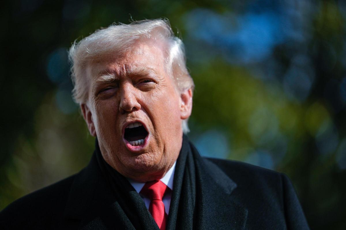 El presidente de Estados Unidos, Donald Trump