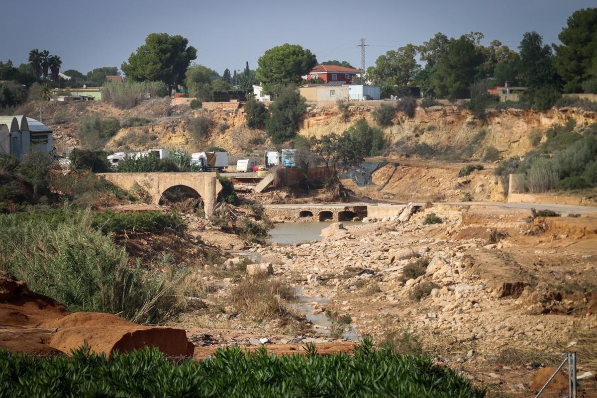 Arquets de Baix en el barranc de l'Horteta.