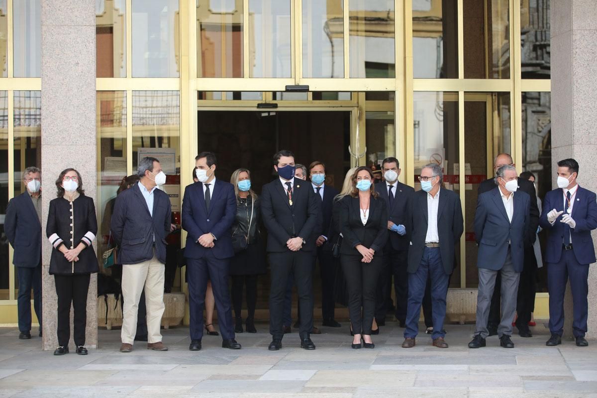 Despedida de Julio Anguita en el Ayuntamiento de Córdoba