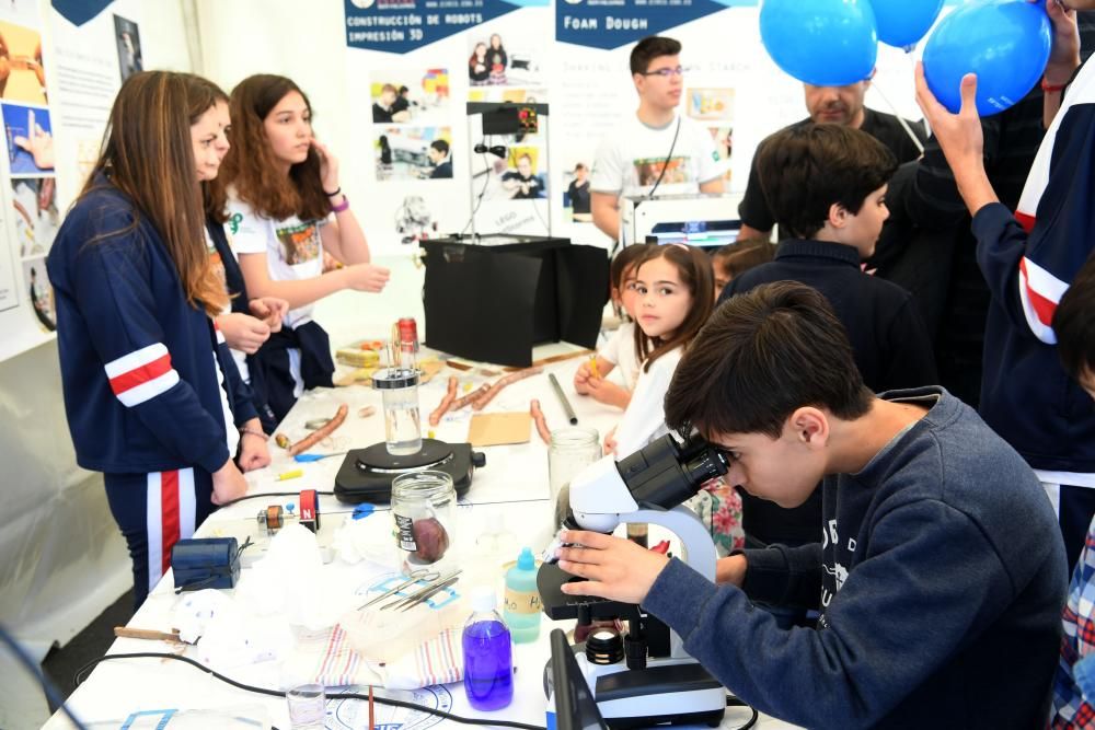 Día de la Ciencia en la Calle, en A Coruña