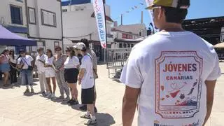 Identidad canaria y debate sobre la democracia: la segunda edición del Encuentro de Juventudes reúne a más de 40 adolescentes de las ocho islas en Agaete