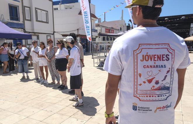 El Día Internacional de la Juventus, en Agaete, en imágenes
