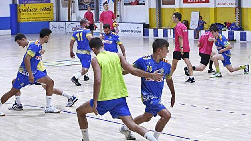 El Sarrià s&#039;entrena per preparar la nova temporada a Divisió d&#039;Honor Plata.