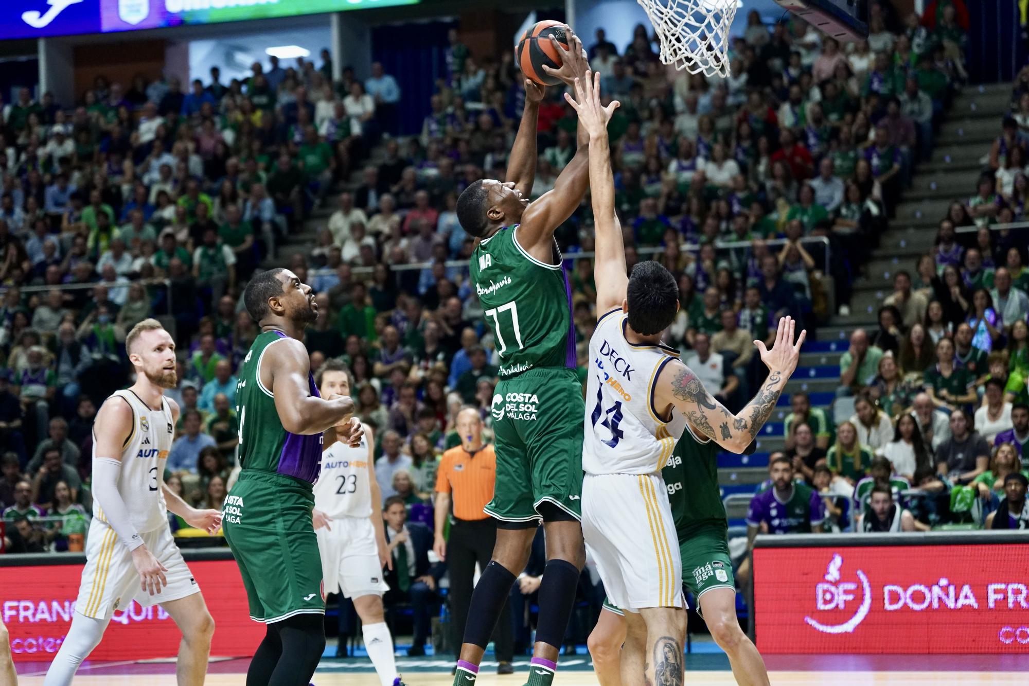 Unicaja - Real Madrid en la jornada 25 de la Liga Endesa.