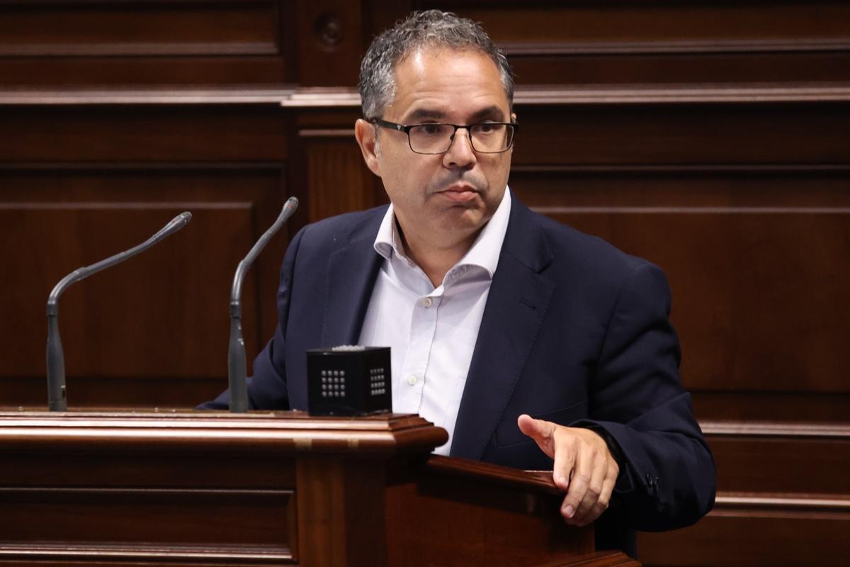Gutavo Santana, diputado del PSOE en el Parlamento de Canarias.