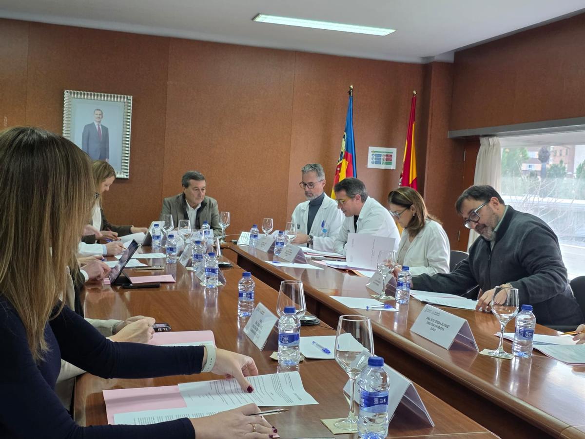 Reunión del patronato del Consorcio del Hospital Provincial de Castellón.