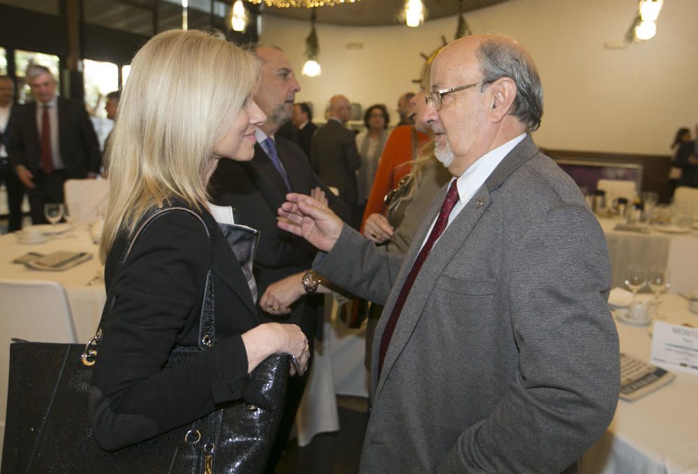 Desayuno con Duran i Lleida en el Maestral