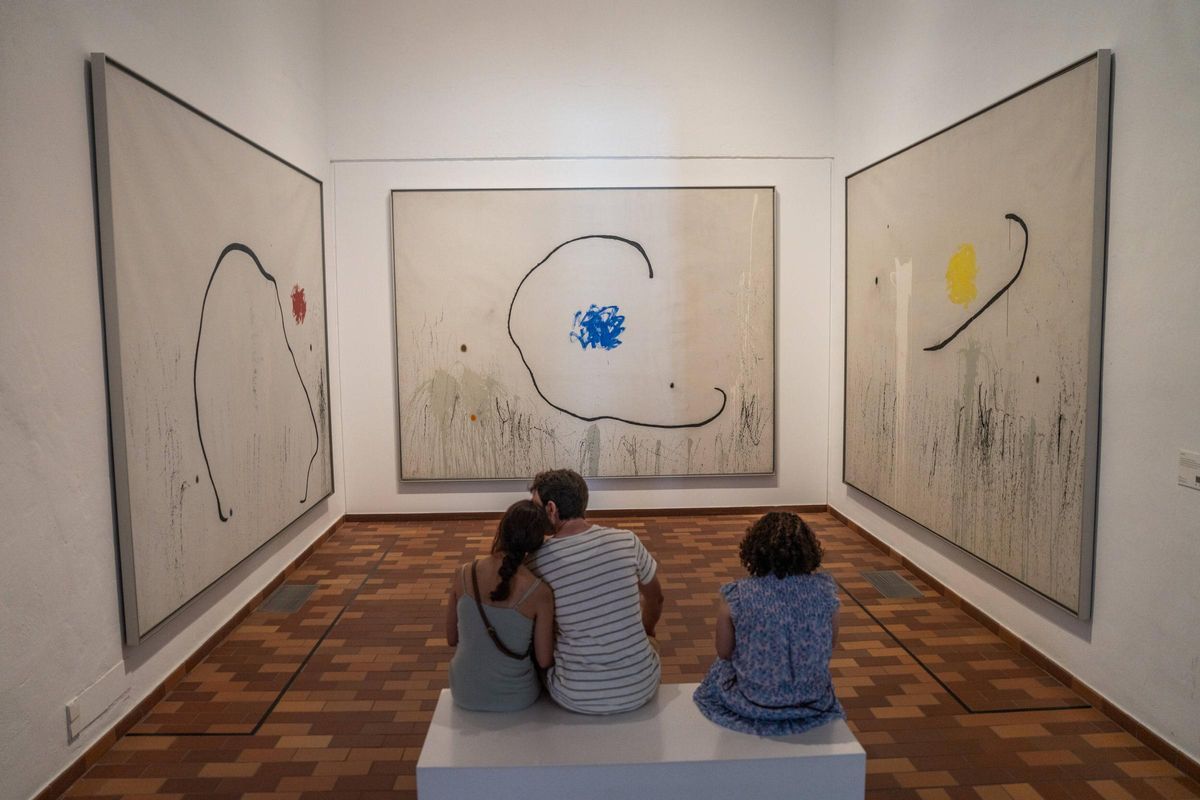 La Fundació Miró abre sus puertas en la fiesta de su 50º aniversario