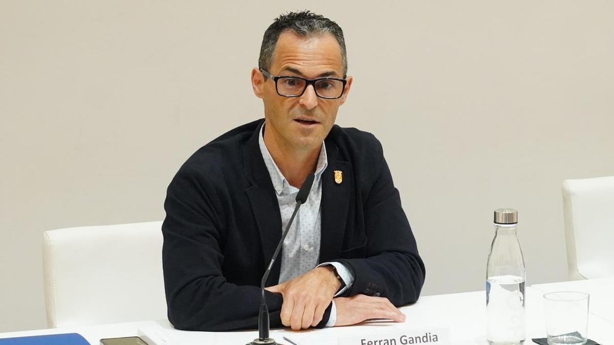 El concejal de Educación de Ontinyent, Ferran Gandia.