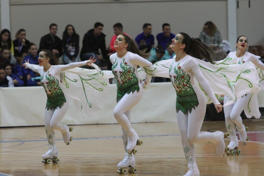 El torneo nacional de patinaje reúne en el fin de semana a 4.000 personas en Alcoy