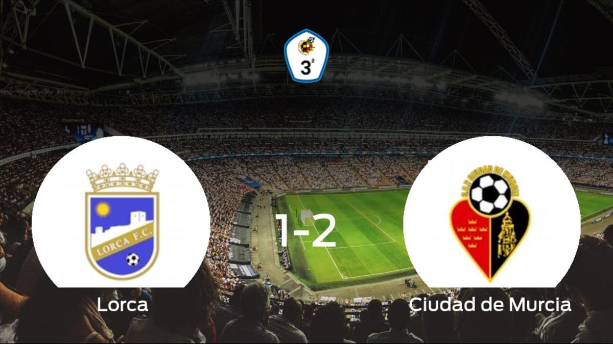 El Ciudad de Murcia logra una ajustada victoria ante el Lorca (1-2)