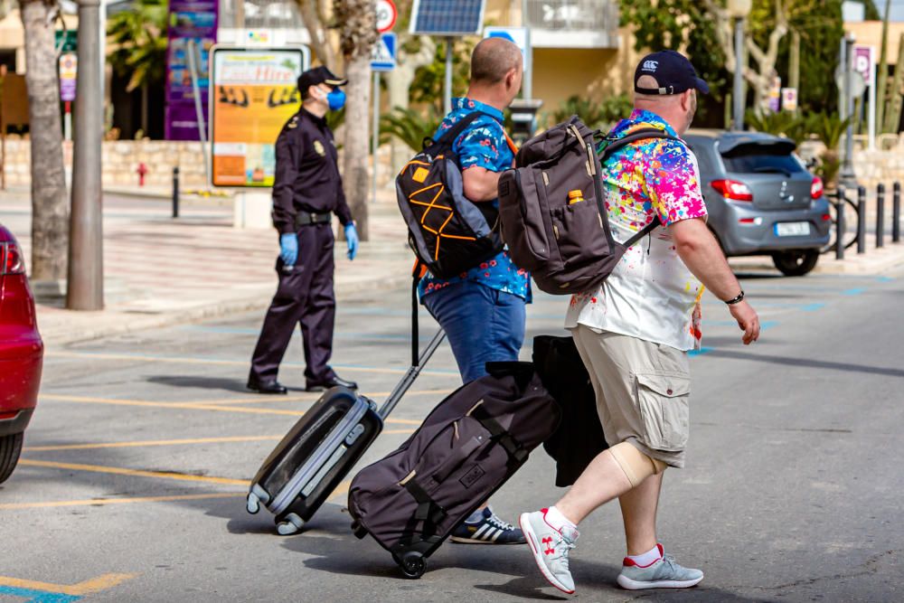 Así se vive el estado de alarma en Benidorm