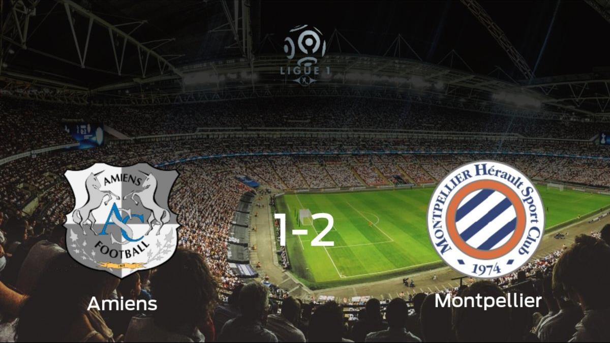 El Montpellier HSC se queda con los tres puntos después de derrotar 1-2 al Amiens SC