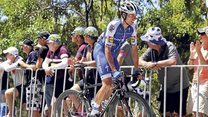 Enric Mas machte bei seinem ersten Auftritt bei der UCI World Tour in Australien eine gute Figur.