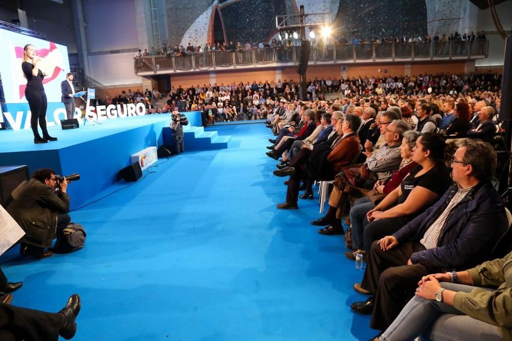 Acto del PP en el pabellón Cagigal de Murcia