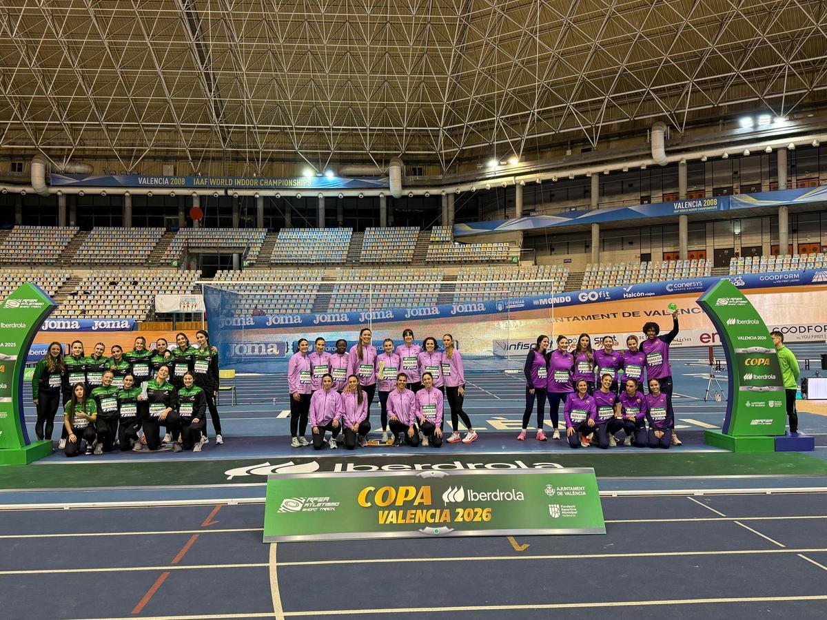El Diputación Valencia Club Atletismo ha logrado su 29º título de Copa en el Campeonato de España de Clubes Copa Iberdrola Short Track celebrado en el Palacio Velódromo Luis Puig de Valencia.