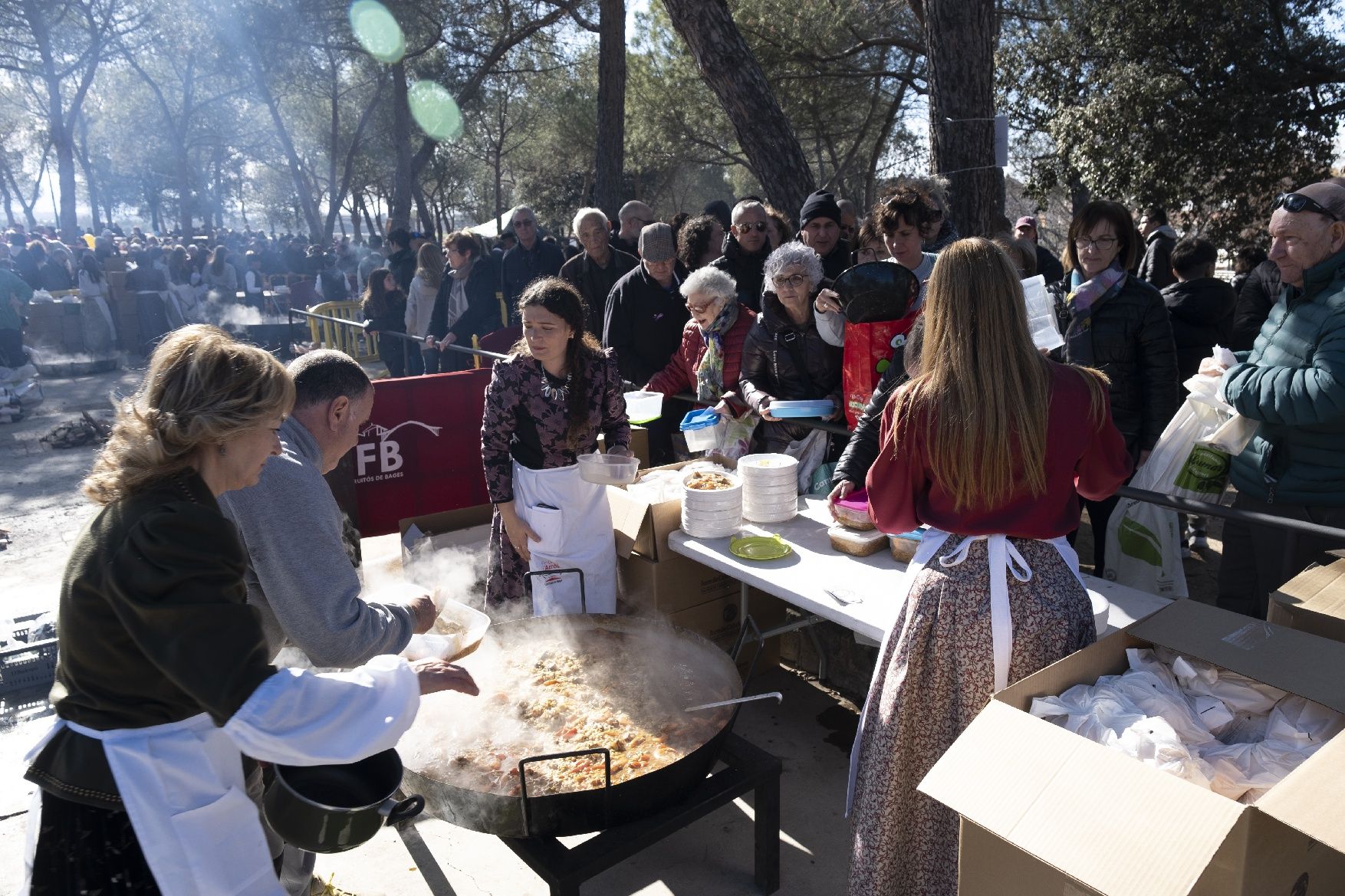 La Festa de l'Arrós de Sant Fruitós agrupa 3.300 persones