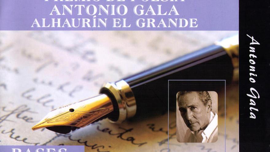 Alhaurín convoca el premio de poesía Antonio Gala