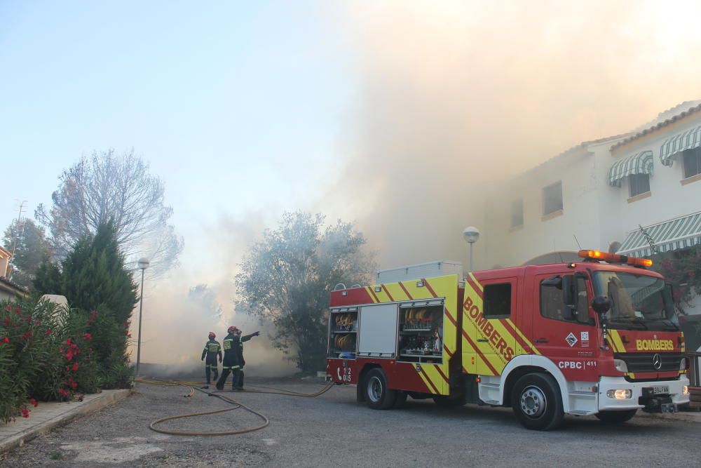 Incendio en Peñíscola