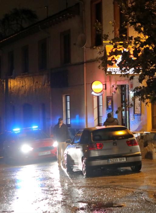 Control policial en Gijón a las carreras ilegales