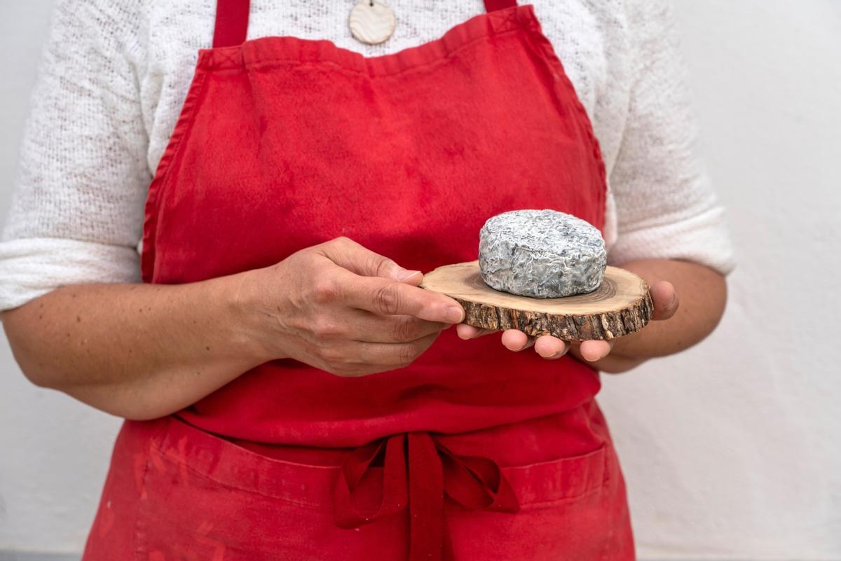 Queso Jabaíno de la quesería Jarropa y Sita de Zafra.