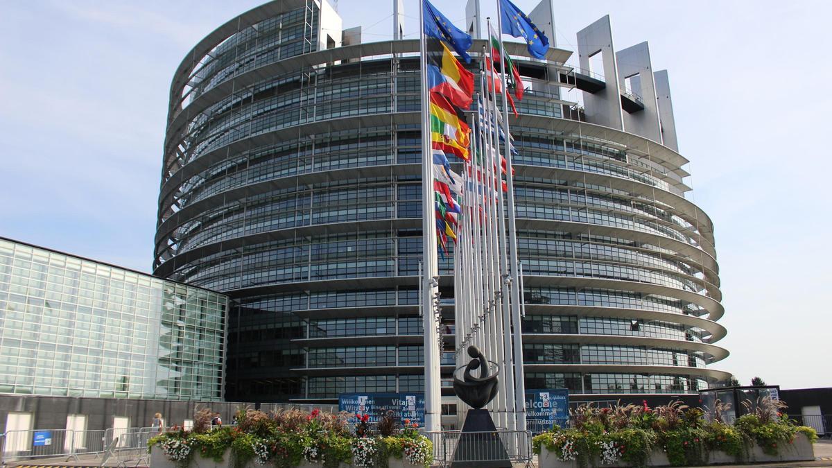 L&#039;edifici del Parlament Europeu, a Estrasburg