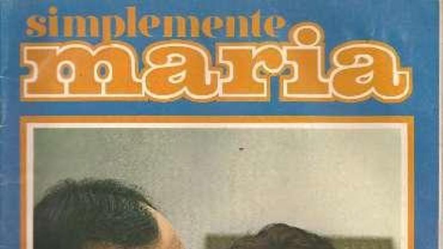 Portada de &quot;Simplemente María&quot;.