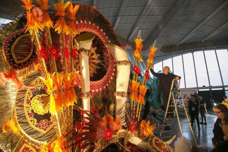 Backstage de la Gala de la Reina del Carnaval