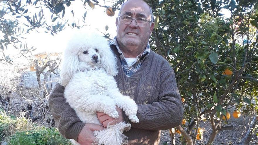Manuel recupera a su perro perdido en la Marjalería: &quot;Ha sido la mayor alegría en este año tan difícil&quot;