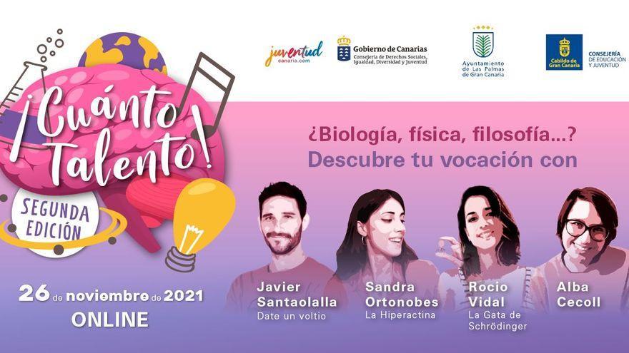 Vuelve la jornada ¡Cuánto Talento! con Youtubers que acercarán sus disciplinas a los jóvenes canarios