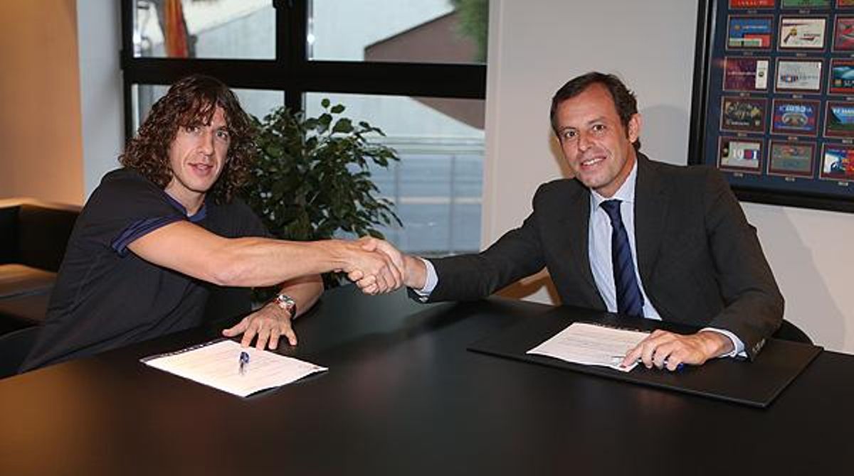 Primeres impressions del jugador blaugrana després de firmar la renovació.