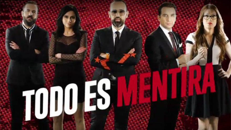 El nuevo programa de Risto Mejide &#039;Todo es mentira&#039;.