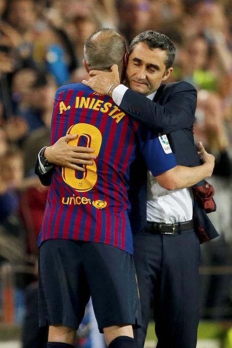 Les imatges del Barça-Reial Societat (1-0) - Comiat Andrés Iniesta