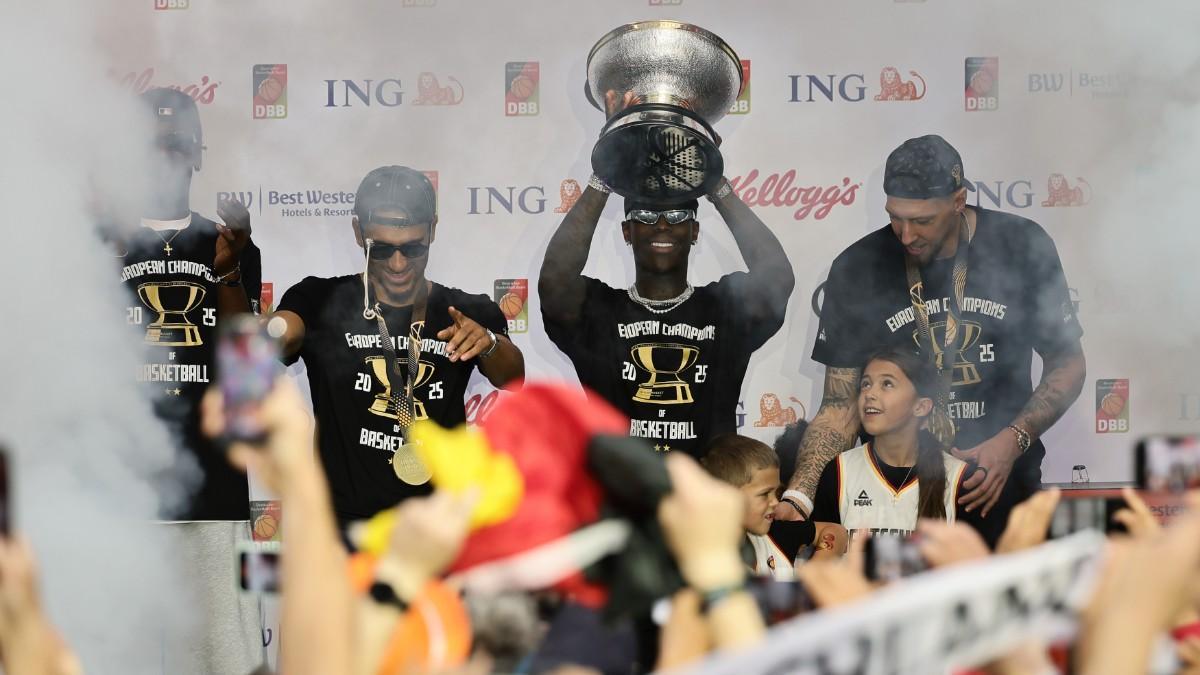 Alemania festejó con su afición la conquista del Eurobasket