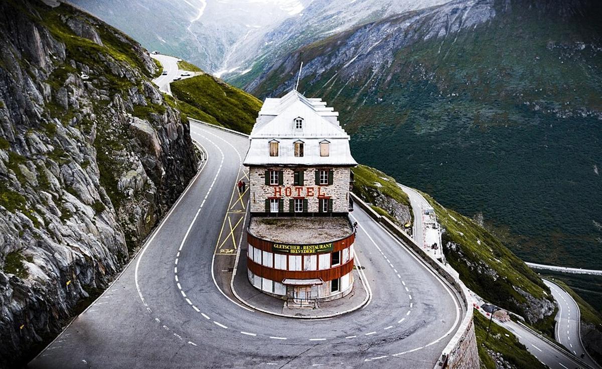 Hotel Belvedere, en Suiza