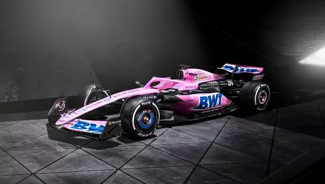 Así es el monoplaza de Alpine para el Mundial de F1 2023... ¡Con Zidane como embajador!